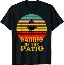 Mens Funny Barbecue Grill Daddio Of The Patio BBQ Grilling Gift T-Shirt XXL 2XL  - £19.89 GBP