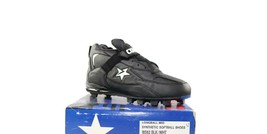 NOS Vtg 90s Converse Cons Longball Mid Baseball Softball Cleats Black Me... - $1,117.18 MXN