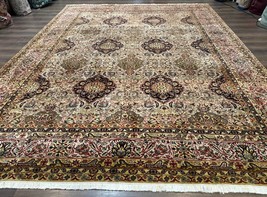 Indian Agra Rug 9x12, Fine Oriental Carpet - £3,043.04 GBP