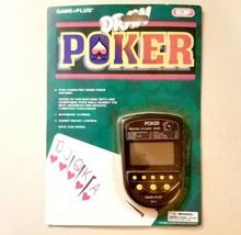DRAW  POKER Casino Hand Held Game Electronic RJP Game+Plus 9511 Royal Flush 2000 - £7.71 GBP