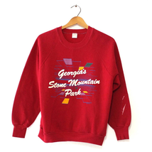 Vintage Stone Mountain Park Georgia Sweatshirt Medium - £44.22 GBP