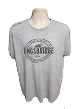 Kingsbridge The Bronx New York Adult Large Gray TShirt - £14.24 GBP