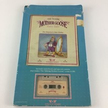 Talking Mother Goose Fairy Tale Book Emperor&#39;s New Clothes Cassette Tape Vintage - £29.30 GBP