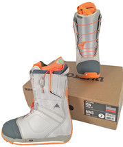 NEW $480 Burton Ion Snowboard Boots!  Gray US 7 UK 6 Mondo 25 Euro 40  Asian Fit - £275.67 GBP