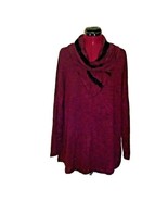 Style &amp; Co Top Plum Women Size Large Cowl Neck Long Sleeves - £28.71 GBP