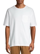 No Boundaries Men&#39;s Short Sleeve Thermal T-Shirt Pocket SMALL (34-36) Wh... - $14.23