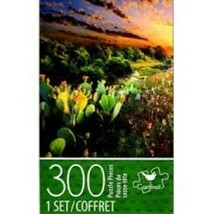 Cardinal Sunset In Texas Jigsaw Puzzle--300 Pieces - £4.73 GBP