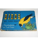 Blue Book Of Birds Guide Book Vintage 1931 Whitman  - $13.70 CAD