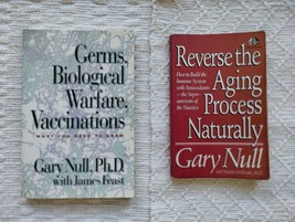 Reversing the Aging Process Naturally &amp; Germs, Bio Warfare, Vaccinations: 2 book - £19.51 GBP