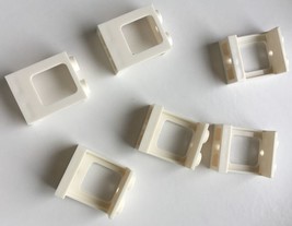 Lego Window/Support Brick 1x2x2 - PN 60032 - White - 6 Pcs - New - £3.88 GBP