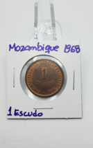 Mozambique coin KM# 82 ~  1 Escudo 1968 - $6.93 CAD