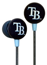 iHip MLB Tampa Bay Rays 3.5mm Connector Cushion Earphones iPod/iPhone NEW  - £11.31 GBP