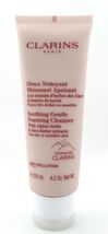 Clarins Soothing Gentle Foaming Cleanser Very Dry Sensitive Skin 4.2 oz - $29.99