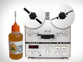 Slick Liquid Lube Bearings 100% Synthetic Oil for Reel-To-Reel Tape Decks Player - £7.76 GBP