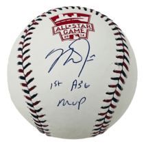 Mike Trout Autographed &quot;1st ASG MVP&quot; 2014 Official All Star Baseball MLB - $1,075.50