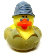 Big Game Hunter Rubber Duck 2&quot; Jungle Safari Guide Explorer Squirter Bat... - $8.50