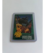 Desert Strike - Nintendo Super Power Club Magazine Card #49 - $3.95