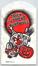 Trick Or Treat Halloween Candy Goodie Bag Surprises Clown Costumes JOL P... - $11.40