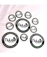 NuLeaf Naturals Stickers Premium Cannabinoid Wellness 3 Large 7 Small - €10,74 EUR
