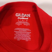 Gildan Dryblend RN#93846 THE CHOCOLATREERS Men's Red Graphic T-Shirt Size Large image 4
