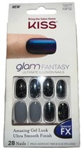 KISS Glam Fantasy Nails FX #72077 Multicolored (NEW/Discontinued) See Al... - £9.01 GBP