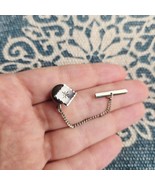 Vintage Silver Gypsy Style Rhinestone Tie Tack - $39.99