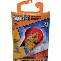 Disney Lion King Simba Kite Super Sled X Kites Nylon Frameless Outdoor Toy 32 in - $5.99