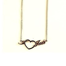 NFL New York Jets Football Team Official Licensed Merch Heart Style Necklace - $9.65