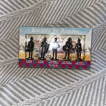 Westair - Knights In Armour Metal Miniature Figurines Pack Of X5 Collect... - $16.65