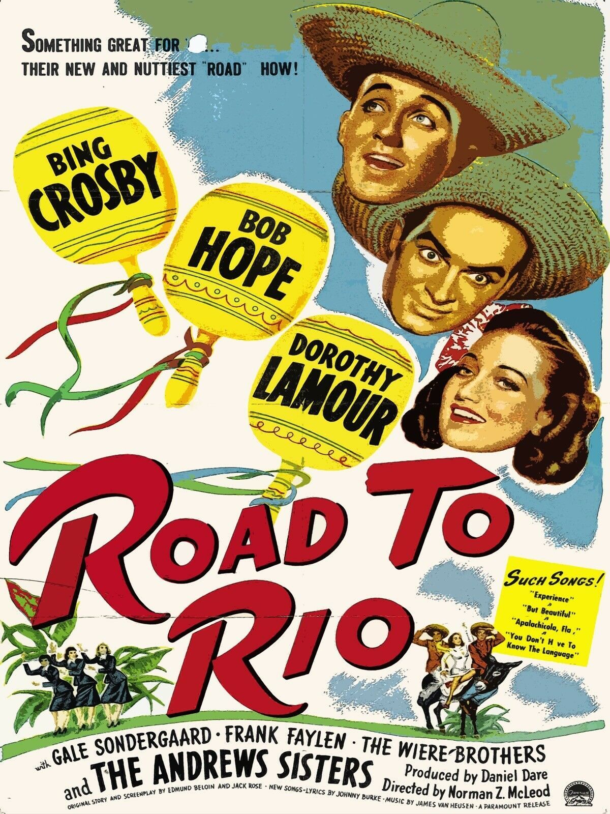 Decorative Poster.Interior wall art room design.Road to Rio movie.Retro.11488