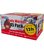 Body Warmers (45 Count) - up to 13 Hours of Heat, Easily Apply with Adhe... - £31.42 GBP