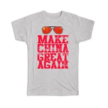 Biden Make China Great Again : Gift T-Shirt Gag MAGA Trump Aviator Glasses - £14.34 GBP