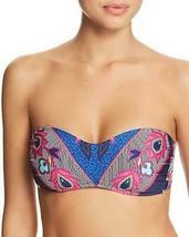 Trina Turk Sri Lanka Molded Cup Bandeau Bikini Top, Various Sizes - £61.53 GBP