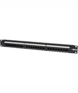 UNC Group PPC6-24PT-1U 24PORT 1RMU CAT6 PATCH PANEL, 110 TYPE - $2,362.69 MXN