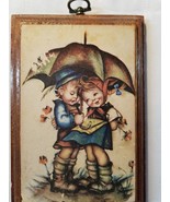 HUMMEL PRINT ON BLOCK OF 4.25 X 6.25 WOOD - £11.55 GBP