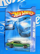 Hot Wheels 2008 All Stars #60 Plymouth GTX Green w/ OH5SPs - £3.10 GBP