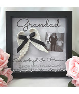 Personalised Memory Frame,Angel Wings Frame,Memorial Frame,Bereavement G... - $25.00