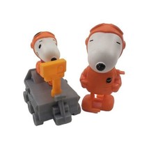 2019 McDonalds Peanuts Snoopy NASA Happy Meal Kids Toy Lot of 2 - $6.93