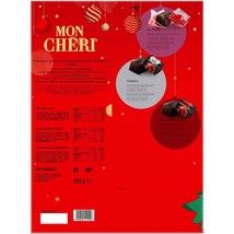 Ferrero Mon Cheri Piedmont Cherry Chocolates Advent Calendar 252g Free Ship - $38.60