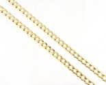 7mm Unisex Chain 14kt Yellow Gold 386201 - £1,495.77 GBP