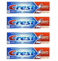 Crest Cavity Protection Fluoride Anticavity Toothpaste Regular Paste 0.85 oz Tra - £4.83 GBP+