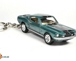  RARE KEYCHAIN 1968/1969 FORD MUSTANG SHELBY GT500 GT CUSTOM Ltd GREAT G... - $58.98