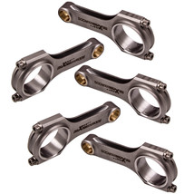 H-Beam Connecting Rod + ARP 2000 Bolts for Volvo S60 R 2.5L Conrod Bielle Pleuel - £371.16 GBP