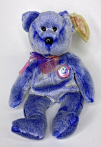 2000 Ty Beanie Baby &quot;Periwinkle&quot; Retired Blue Bear BB8 - £7.50 GBP