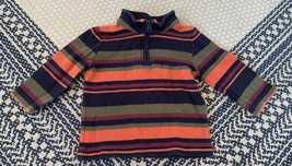 Toddler Boy Crazy 8 Striped Pull Over Sweater Size 12-18 Months - £9.48 GBP