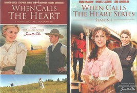 When Calls The HEART-Janette Oke-Movie+TV Season One 1- M Grace+E Krakow-NEW Dvd - £26.85 GBP