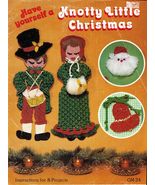 1979 Have Yourself A Knotty Little Christmas Tree Caroler Drummer Macram... - £11.80 GBP