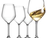 Bormioli Rocco 14.75 oz White Wine Glasses (Set Of 4): Crystal Clear Sta... - $42.99