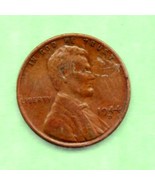 1944 D Lincoln Wheat Cent - Circulated - Moderate Wear  - £7.07 GBP