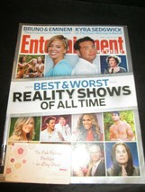 Entertainment Weekly Magazine June 12 2009 Best &amp; Worst Reality Shows of All Tim - £7.98 GBP